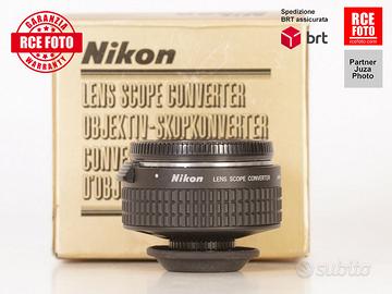 Nikon Lens Scope Converter