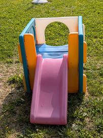 gioco palestra-scivolo bimbo 1-3 anni