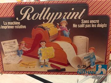 Stampante a manovella per bambini  anni 80