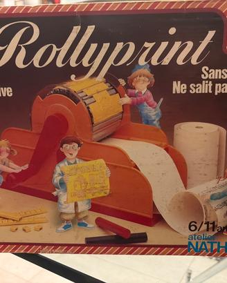 Stampante a manovella per bambini  anni 80