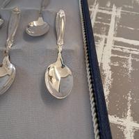 12 cucchiaini in argento 