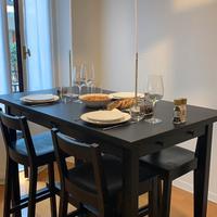 Set completo tavolo + 4 sedie IKEA NORDVIKEN