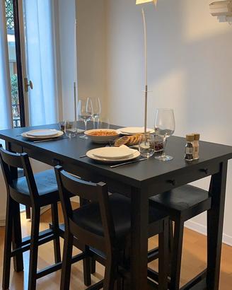 Set completo tavolo + 4 sedie IKEA NORDVIKEN