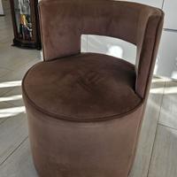 4 poltrone - sedie in velluto  