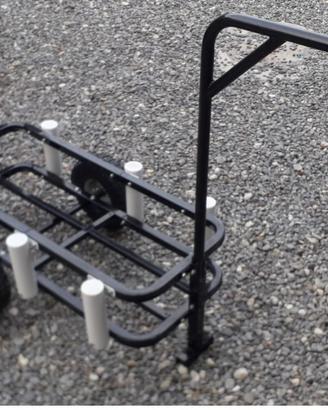 Carrello porta CANNE robusto