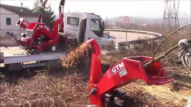 Cippatore Biotrituratore GIOR 950 Motore Zanetti