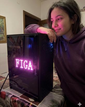 PC Gaming con Display LED UNICO 🎮 I5 + RX550