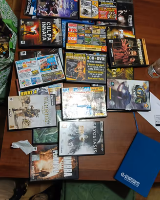 dvd giochi pc e play station