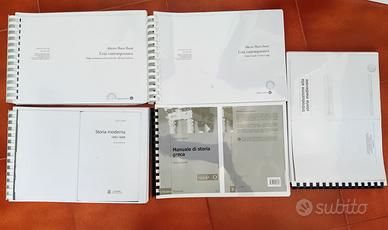 Cinque manuali Storia moderna e contemporanea