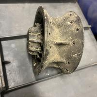 Mozzo ruoata  gilera cross ufficiale in magnesio