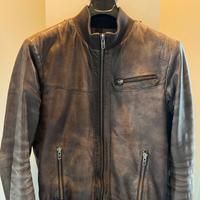 Giubbino vera pelle vintage