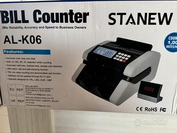 STANEW AL-K06 Conta Banconote ProfessionalUV/MG/IR