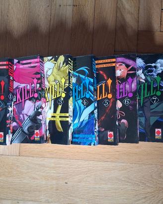 Manga Akame ga Kill 1–8 lotto completo