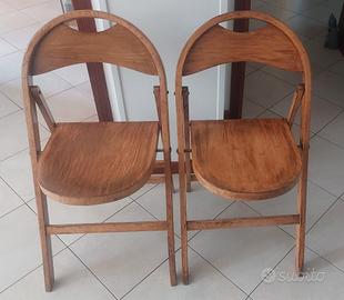 Coppia di sedie Tric by A. e P. Castiglioni