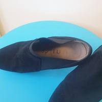 tronchetti camoscio nero