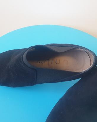 tronchetti camoscio nero