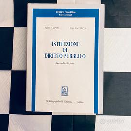 Libro: Istituzioni di diritto pubblico - P.Caretti