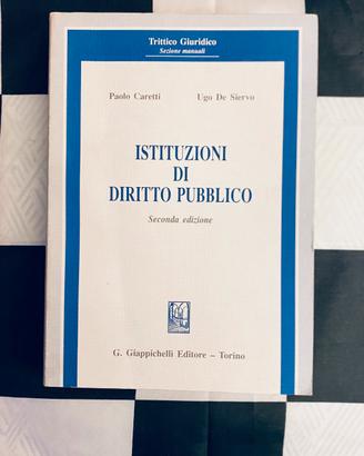 Libro: Istituzioni di diritto pubblico - P.Caretti