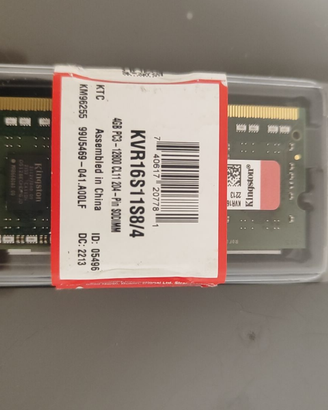 Banco 4GB Ram DDR3