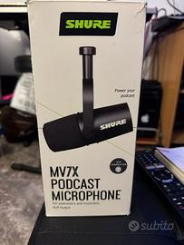 Microfono Shure MV7X 