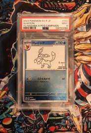 Pokemon card Glaceon Yu Nagaba PSA9