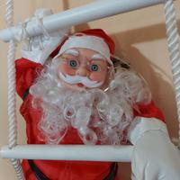 Babbo Natale su scala