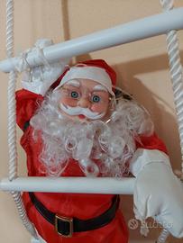 Babbo Natale su scala