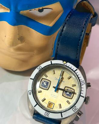 Cronografo vintage svizzero jumbo 39mm