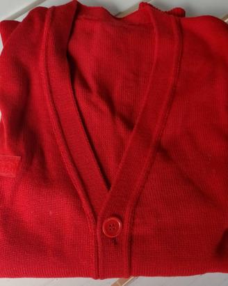 Cardigan rosso
