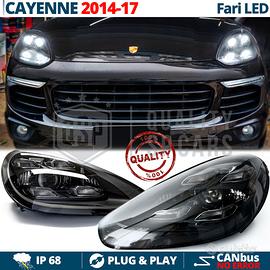 FARI LED Per Porsche Cayenne 2 2014-17 OMOLOGATI