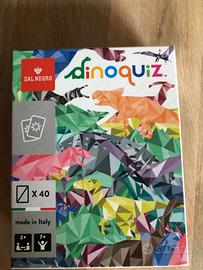 Dinoquiz gioco con carte