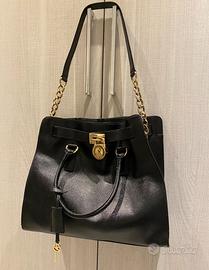 Borsa Hamilton Michael Kors nera in pelle