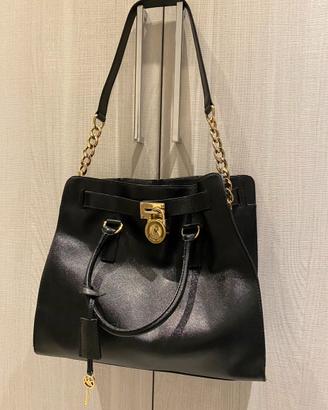 Borsa Hamilton Michael Kors nera in pelle
