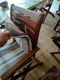 Tavolo in legno per esterni 