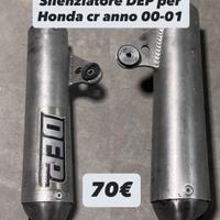scarico DEP per honda cr 125 anno 2000-2001