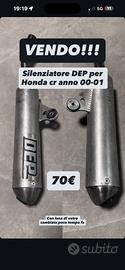 scarico DEP per honda cr 125 anno 2000-2001