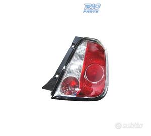 FANALE DESTRO PER FIAT 500 07-14 CERCHIO NERO