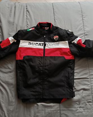 Giacca e pantaloni a due strati logo Ducati Corse