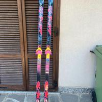 Dynastar SCI + attacchi Telemark Rottefella