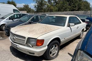 Mercedes sec 500 benzina