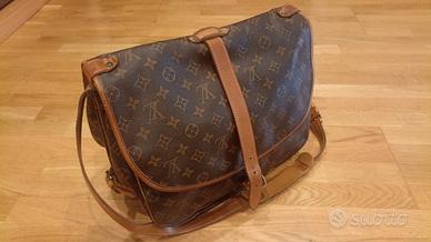 BORSA LOUIS VUITTON MONOGRAM SAUMUR - originale