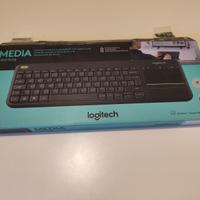 Logitech K400 Plus Tastiera wireless mai usata.