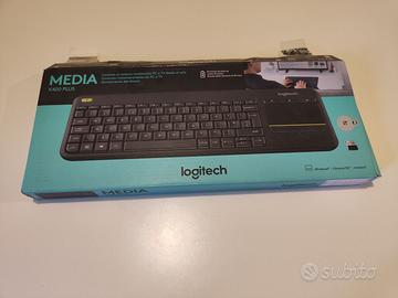 Logitech K400 Plus Tastiera wireless mai usata.