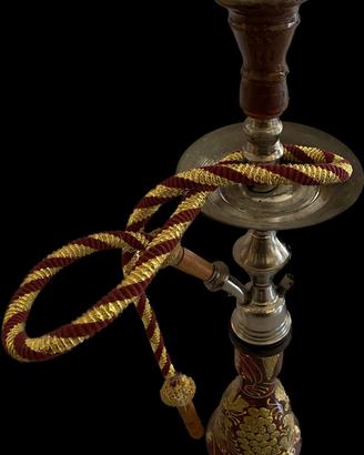 Narghilè Egiziano decorato a mano - 55cm di alt