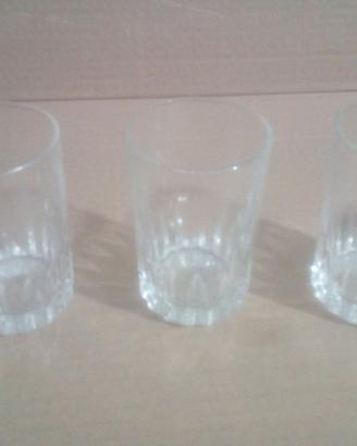 3 BICCHIERI VINTAGE