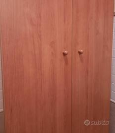armadietto bagno usato 2 ante battente