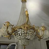 LAMPADARIO VINTAGE GOCCE PENDENTI