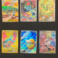 Lotto carte pokemon