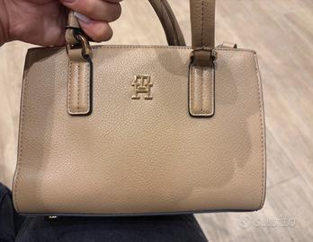 Borsa Tommy Hilfiger Donna Beige Originale