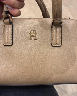 Borsa Tommy Hilfiger Donna Beige Originale